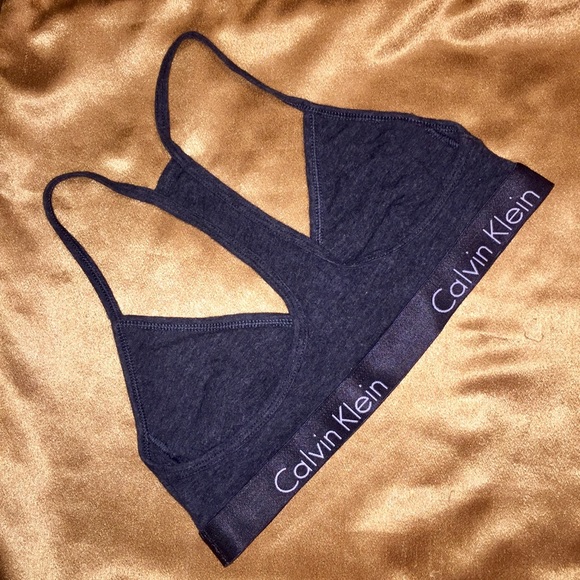 Calvin Klein Racerback Bralette-Removable Padding - Picture 3 of 6